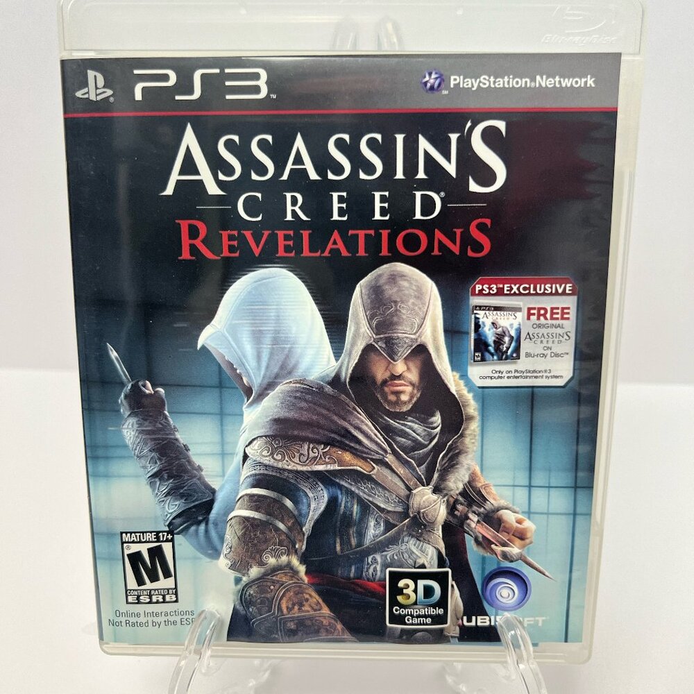 Assassin's Creed: Revelations w/ bonus Assassins Creed (PlayStation 3 PS3, 2011)